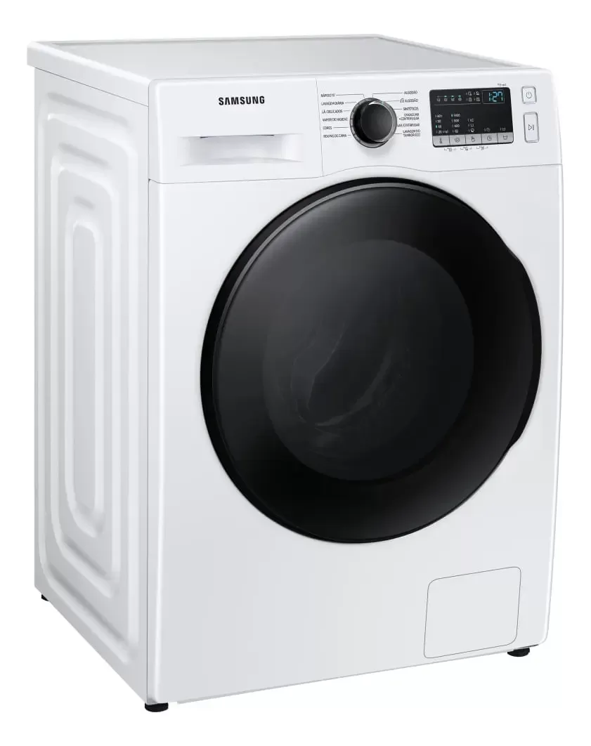 Lavadora de Roupas Samsung Inverter 11kg Inox 12 Programas de Lavagem Branca WW11T4040BE