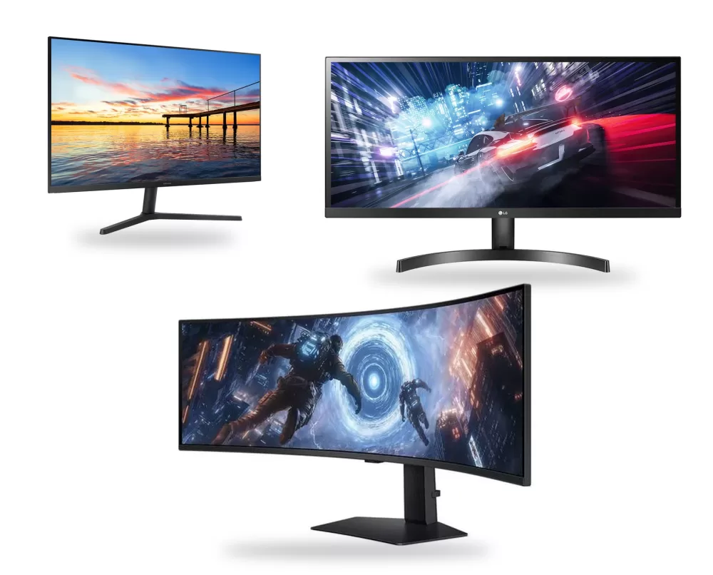 Monitores do profissional ao gamer: vários modelos, diversas marcas